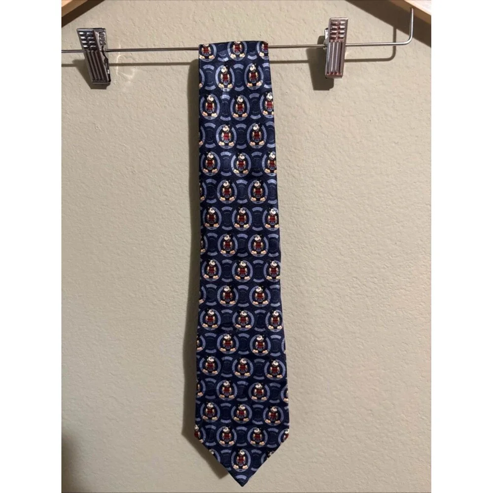 Mickey & Co Disney 100% Sillk Atlas Designs Mickey Mouse Tie